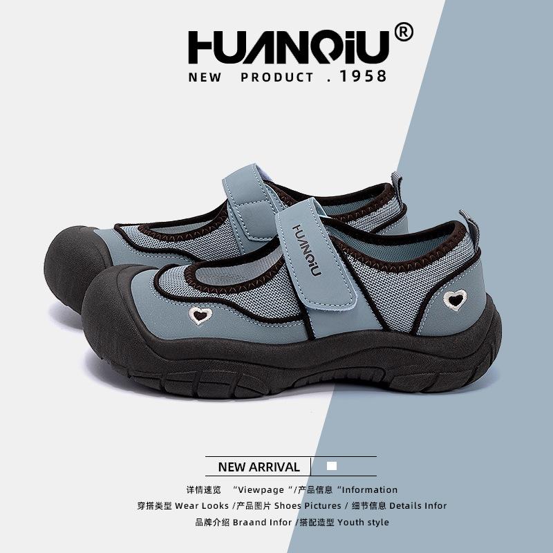 Global outdoor bag head sandals women's ZHQ5997 new summer breathable Velcro women's shoes ugly cute casual shoes