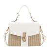 Fashion Portable Small Bag Women's Bag New Fashion Texture Messenger Bag Summer Straw Woven Shoulder Bag Tide