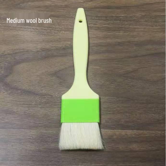 Soft Wool Kitchen Brush for Barbecue, Baking, Sauce, and Egg Wash