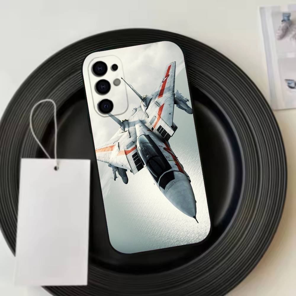 F-Fighter F35 F-22 Lightning   Phone Case Black Silicone Soft For Samsung S25,S24,S21,S22,S23,S30,Ultra,S20,Plus,Fe,Lite