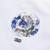 Kith Ss21 Earth Pattern Printed Crew Neck Short Sleeve T-Shirt Unisex Tops White KH030072-101