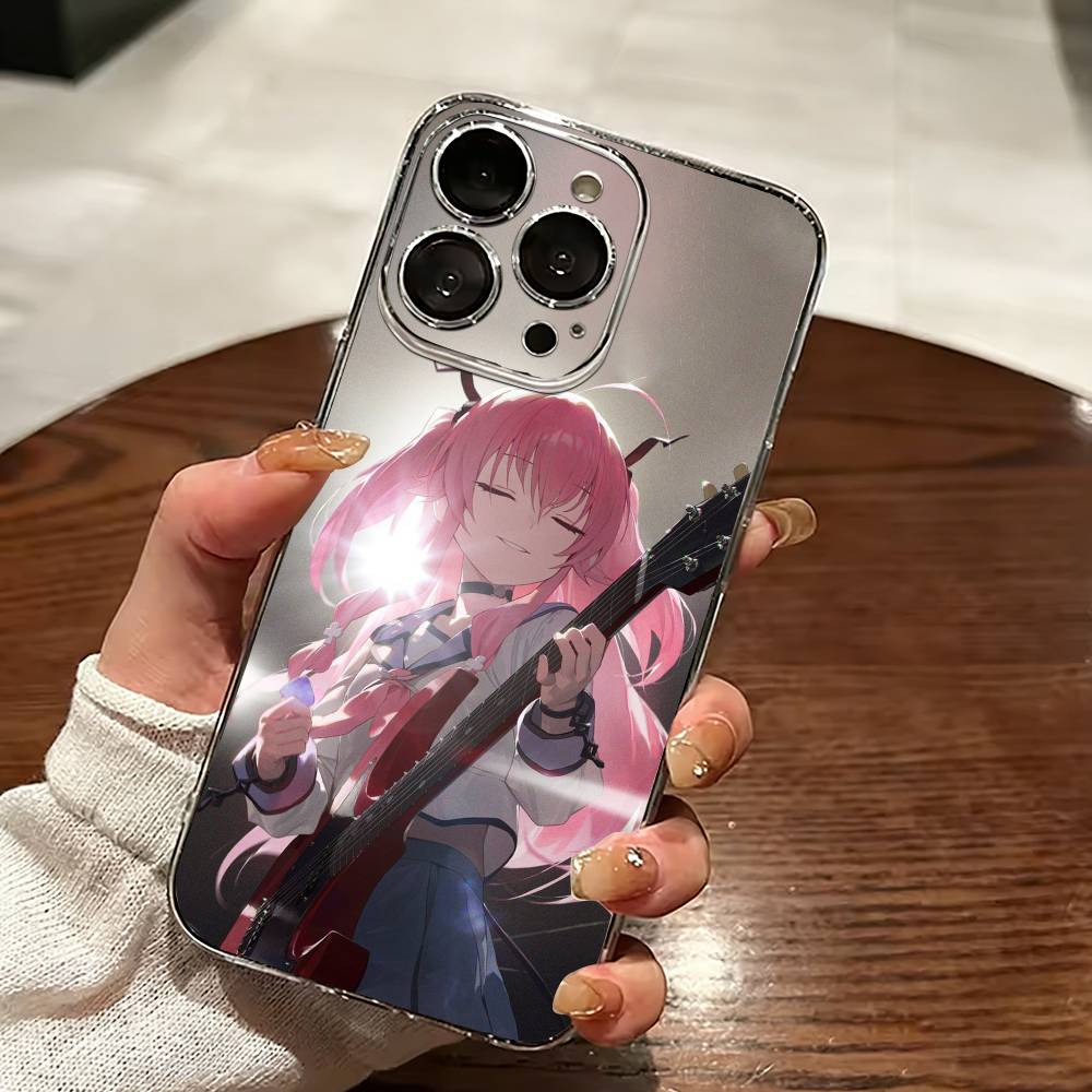 Anime Angel Beats Y-Yui Phone Case For iPhone 17 16 15 14 13 12 11 Mini Pro Max Plus Transparent Cover iPhone17PRO