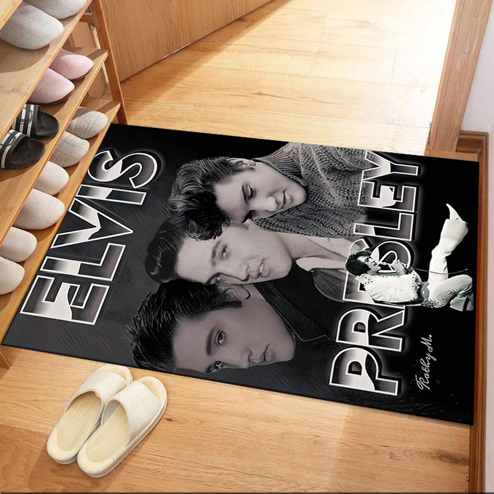 Elvis Area Rug Perfect For Playrooms Hallway Dining Room Foyer Antislip Rug Office Home Decor Spiritual Gift