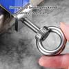 3Pcs Cable Pulley Corrosion Resistant Steel Frame Easy Screw Attachment Rollers Ideal for Straight or Corner Alignment