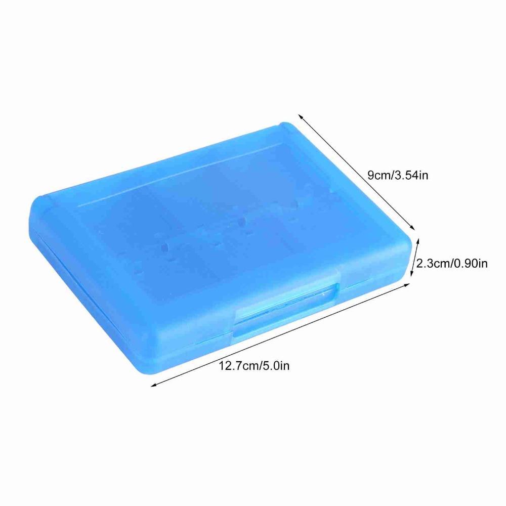 PP Game Card Case Holder Blue 28 In 1 Cartridge Storage Box White Pink Game Card Case Box for Nintendo 3DS/DSL/DSI/LL