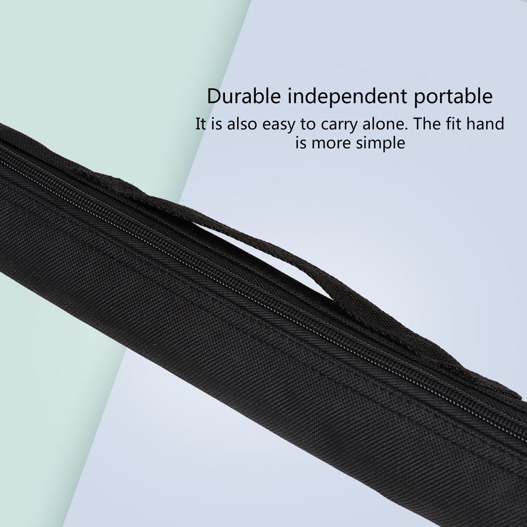 Washable Recorder Flute Case Bag for Flute Portable Recorder Flute Storage Bag Long Zippered Flute Piccolo Carry Bag