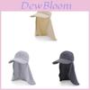 Summer Sun Protection Hat For Women With Wide Brim And Neck Cover Outdoor Uv Guard