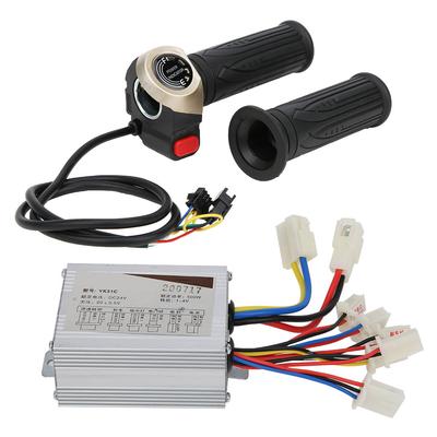 24V 500W Brush Controller with LCD Display Electric Quantity Throttle Handle Universal Kit