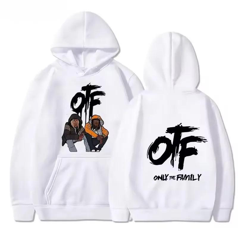 

Модный OTF Setr Худи с буквенным принтом в стиле Hip Hop для мужчин Осень и Зима Парный стиль Повседневный Удобный Свитшот-пуловер Мужской 4XL