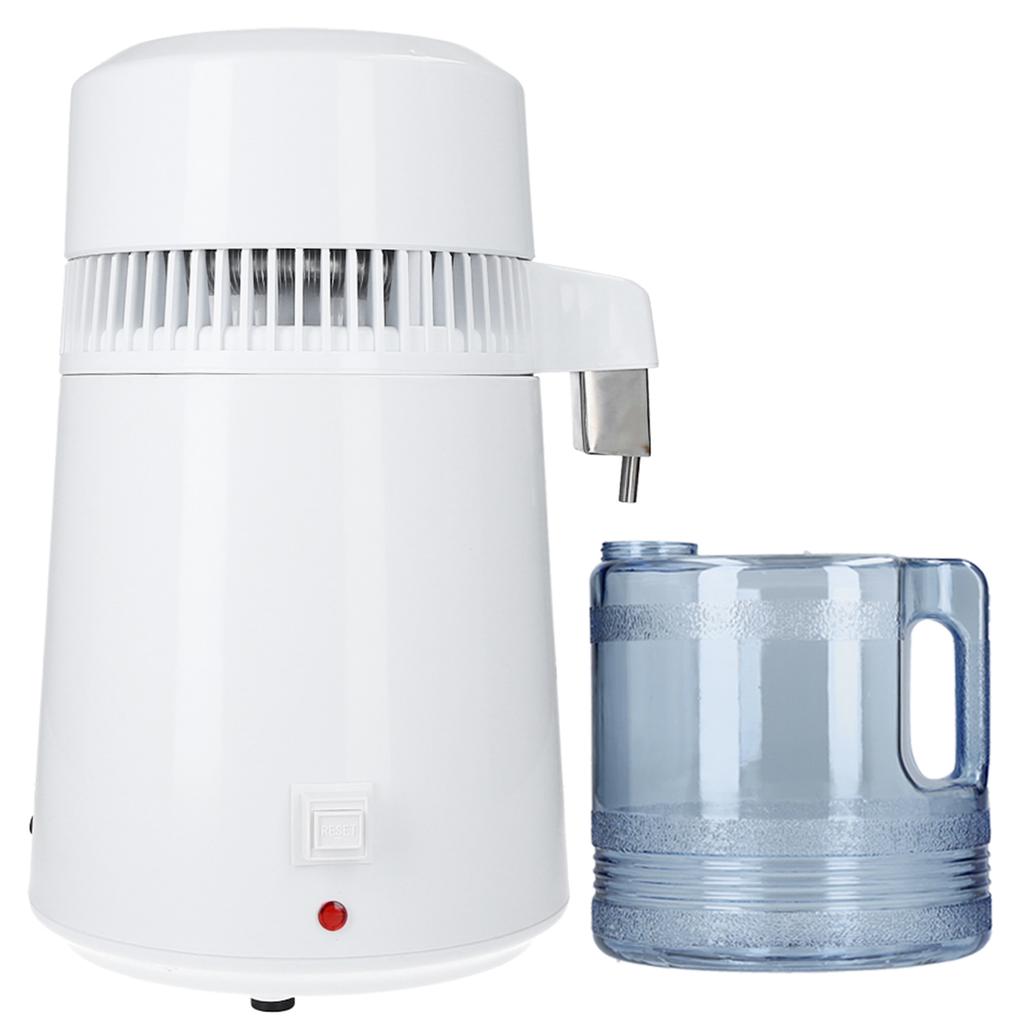4L Water Distiller 304 Stainless Steel Multifunctional Water Distilled Machine for Home Office