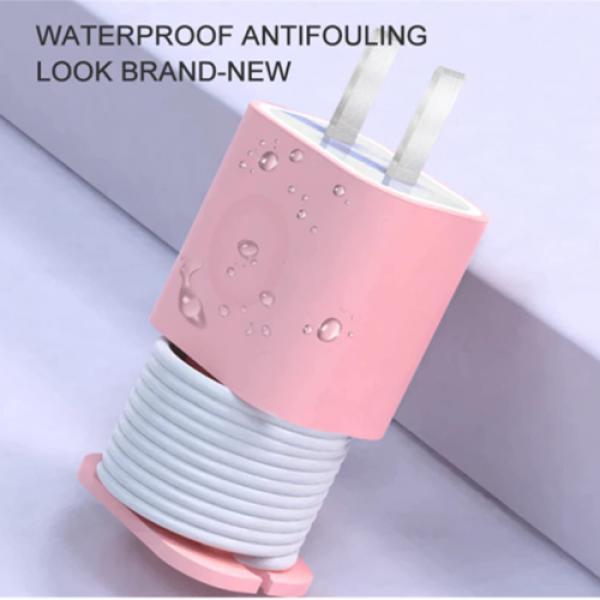 Silikonowa osłona ładowarki Nawijarka kabla ładującego do iPhone'a 18/20W Ładowarka YSL
