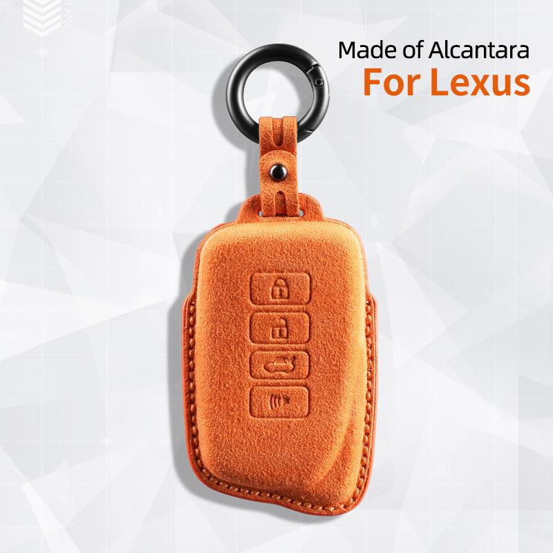 Araba Anahtar Kılıfı Kılıf Tutucu Anahtar Kabuğu Süet Lexus ES UX UX 300e NX LC NX GS RX GX RC 200 250 350 LS 450H 300H Anahtarlık İçin