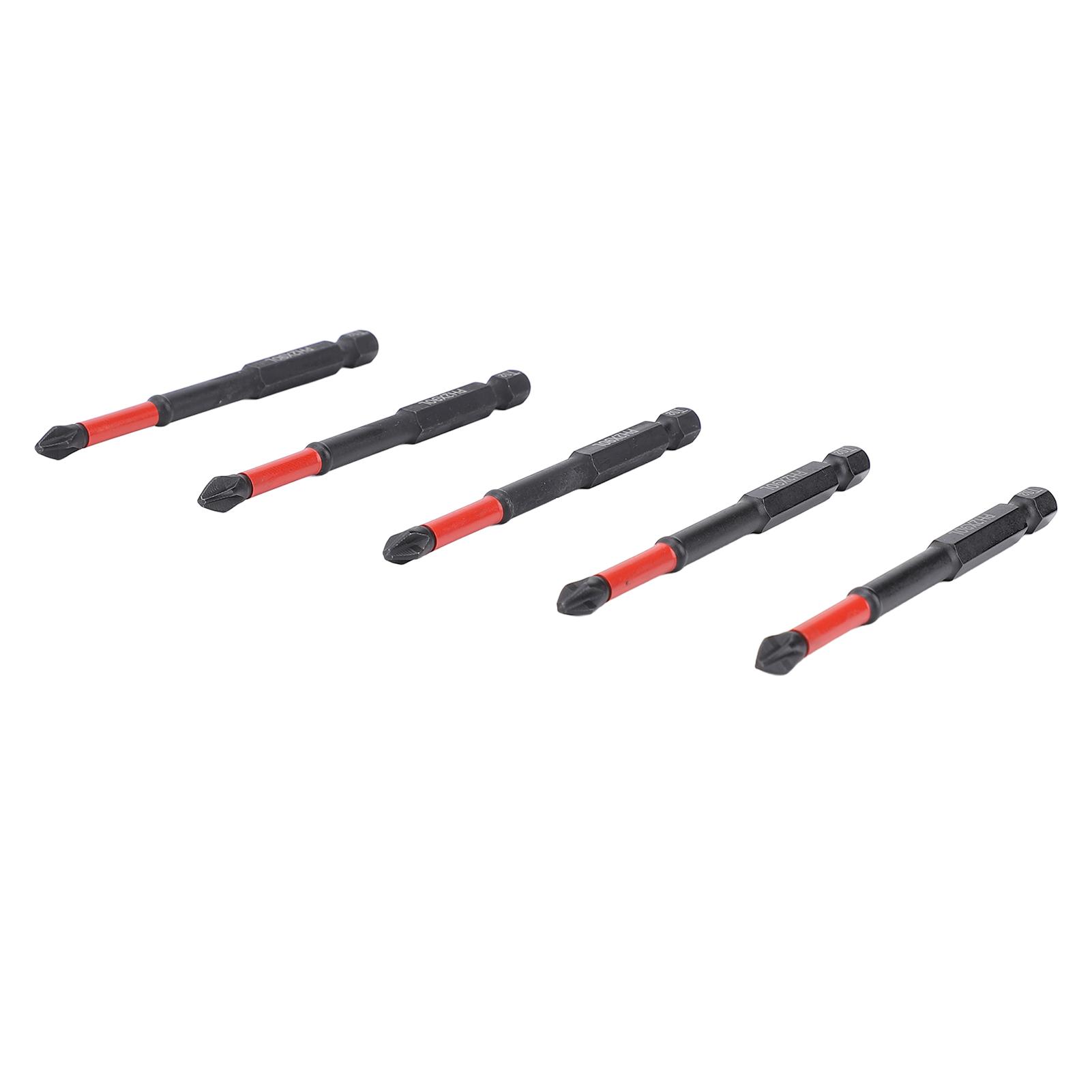 

10PCS Screwdriver Heads 14 Inch Hex Shank Non Slip Magnetic Crossed Bits for Electric Drill Hand