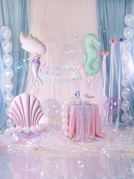 Baner Happy Birthday Syrenka, 130X100Cm, Mix
