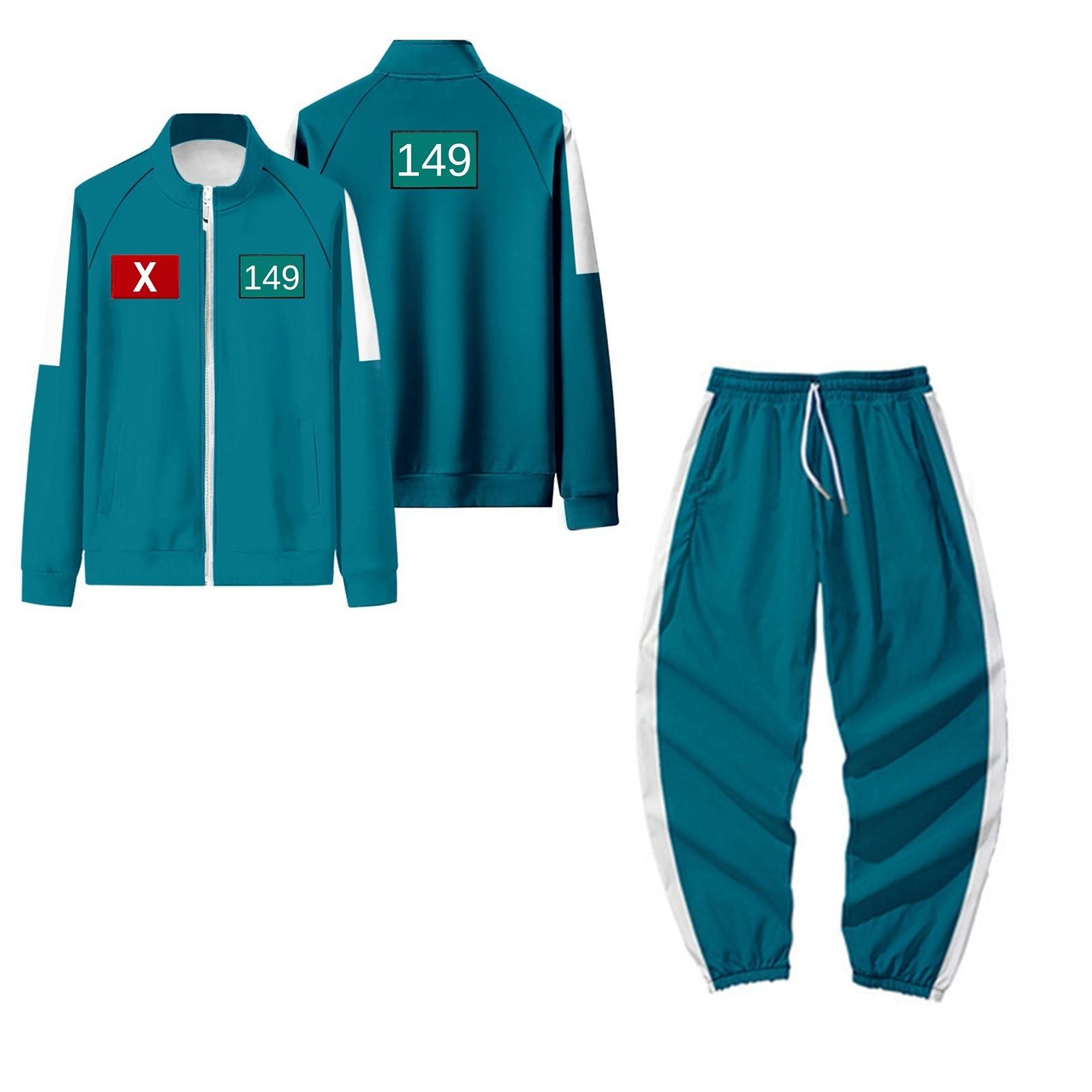 

Детский модный принтованный длинный рукав на молнии свободные толстовки куртка повседневные брюки комплект 150