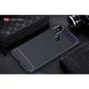 Coque - Xiaomi - Mi 8 SE - Fibre carbone - Antichoc - Souple - Bleu marine