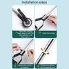 Strong Manual Lawn Edger With Wheels For Simple Grass Edge Maintenance In Gardens