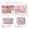 Large Capacity Vanity Makeup Hello Liberty Cute Floral Brush Portable Travel Made In Japan Picking Pouch, Pouch, Sanrio, Kitty, Print, Design, Pocket,