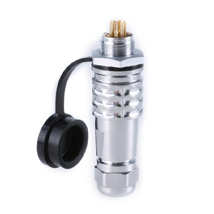 SF12 Connector Plug and Socket Set, Waterproof Metal Aviation Plugs SF1210 Plug SF1212 Socket for Electronic Devices