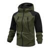 Men'S Loose Jacket Fashionable Multi Pocket Hooded Jacket