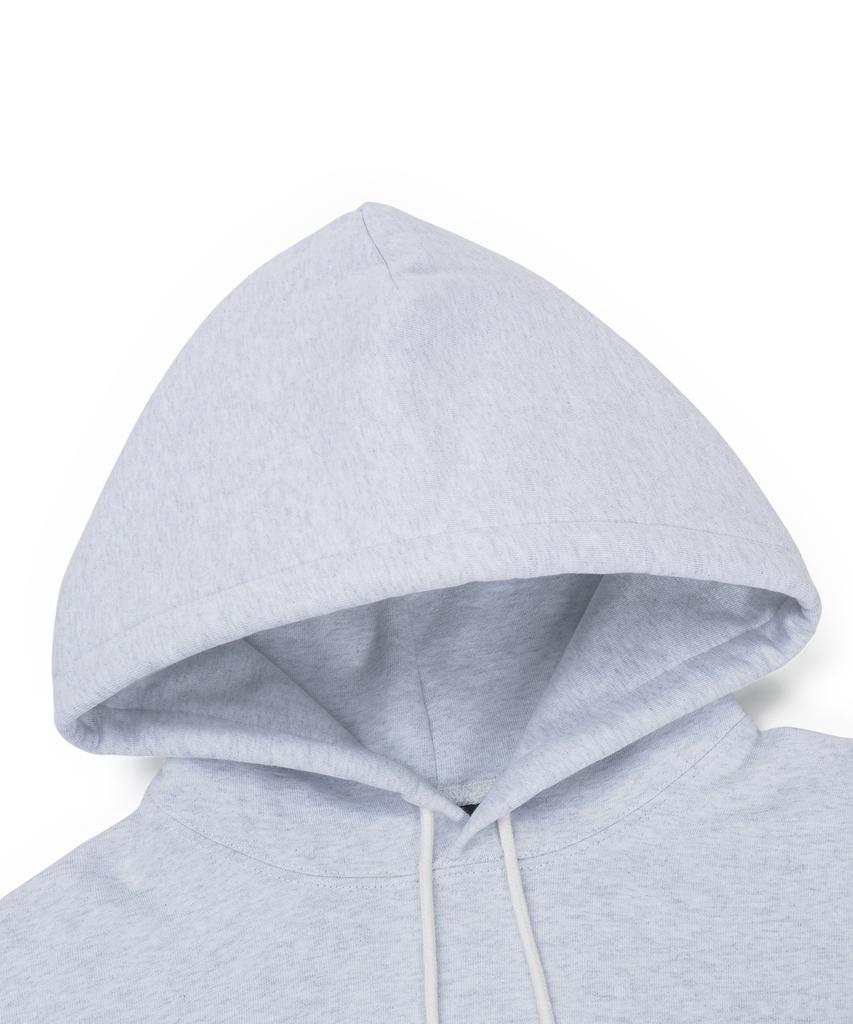 No.424 Caw Basic Logo Hoodie (Ash Gray)