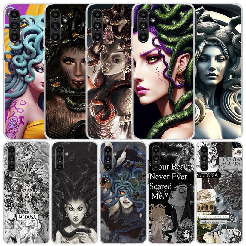 Medusa Greek Mythology Phone Case For Samsung Galaxy A17 A37 A57 A16 A15 A14 A13 A56 A55 A54 A53 A36 A35 A34 A33 A26 A25 A24 A23