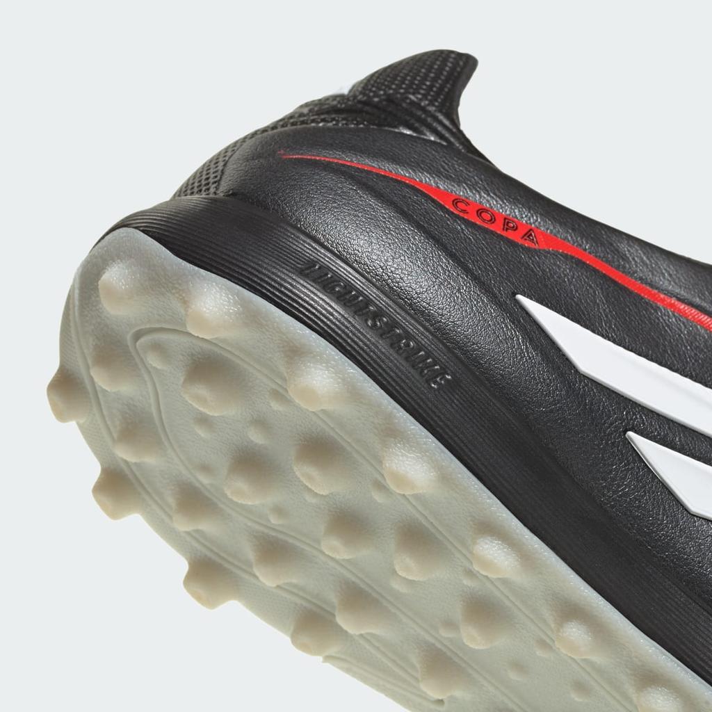 adidas COPA PURE IV PRO Turf Football JQ0426 Unisex Performance Sports Shoes Core Black / Cloud White / Lucid Red
