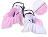 Large Baby Wrap for the Stroller Carrier Seat, Double-sided - Pink Stars