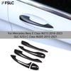 For Mercedes Benz E Class W213 2016- GLC X253 C Class W205 2015- Left Hand Drive ABS Door Handle Trim Car Accessories