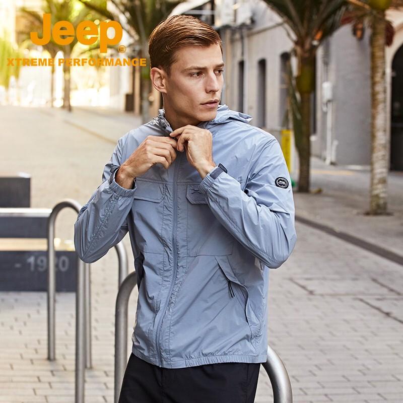 

Jeep Men s Outdoor Breathable Sun Protection Jacket XL