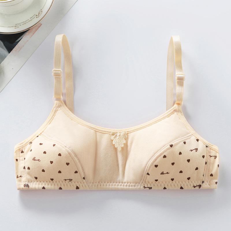 

Хлопковая майка для девочек: Нижнее белье от просвечивания в период полового созревания, идеально для учеников младших и средних классов, трансграничная электронная коммерция. 36