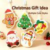 Christmas Compressed Wood Pulp Sponge Cleaning Sponge Dish Pot Scrub Pad Kitchen Household Cleaning Gift