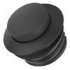 Motorcycle Fuel Tank Gas Cap Pop Up Oil Reservoir Gas Cover for 1982 2017(Black)