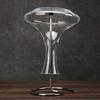 Stainless Steel Decanter Stand for Drying Wine Decanters with Rubber Caps To Prevent Scratches