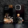 Capa de Celular R-Remy R-Ratatouille Para IPhone17 Air 16 15 14 Plus 13 12 11 Pro 7 8 XS Max XR Bumper Prata Preto