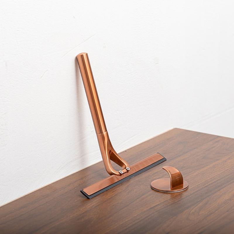 Mehrzweck Edelstahl Abzieher Schaber Kombi zur Reinigung auf Glasoberflächen in Badezimmer Küche Autofenster