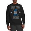 Carroll Shelby Unisex Adult Large Snake And Signature Vintage Sweatshirt