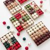 Fun DIY Wool Felt Ball Snowflake Ball Christmas Prop Christmas Tree Atmosphere Decoration Ball Pendant Holiday Atmosphere Prop