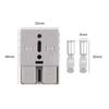 GTIWUNG 50A 600V Power Connector Forklift Connector Quick Connect Disconnect Electrical Plug for