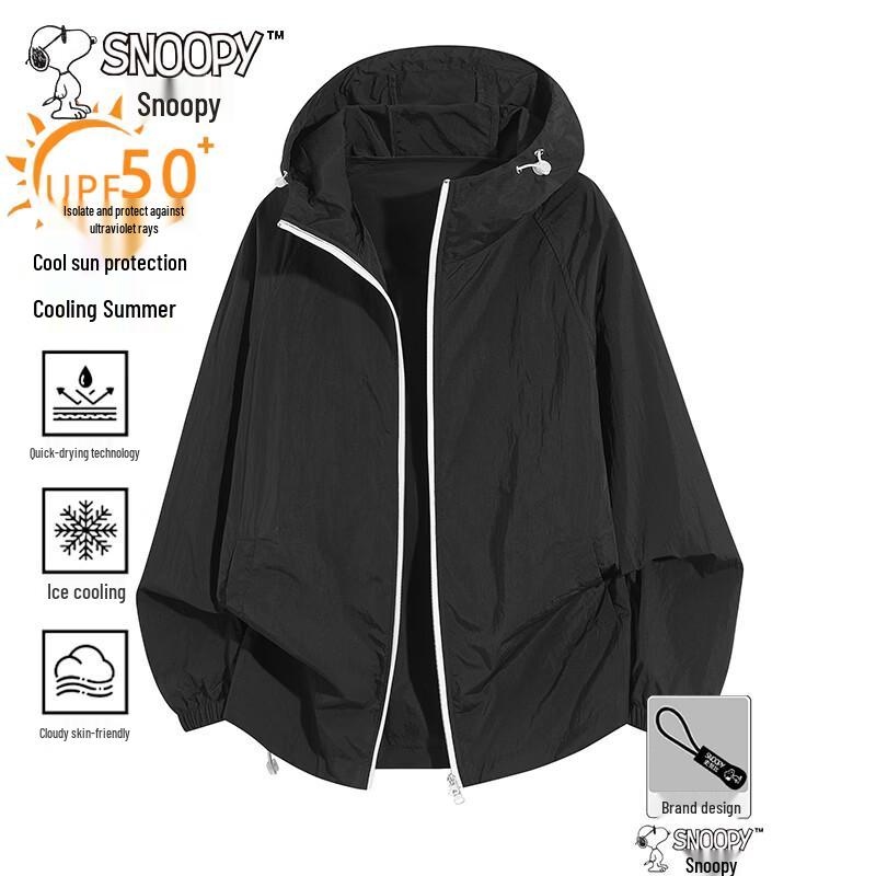 

Snoopy Men s Lightweight UV Protection Sun Shirt M