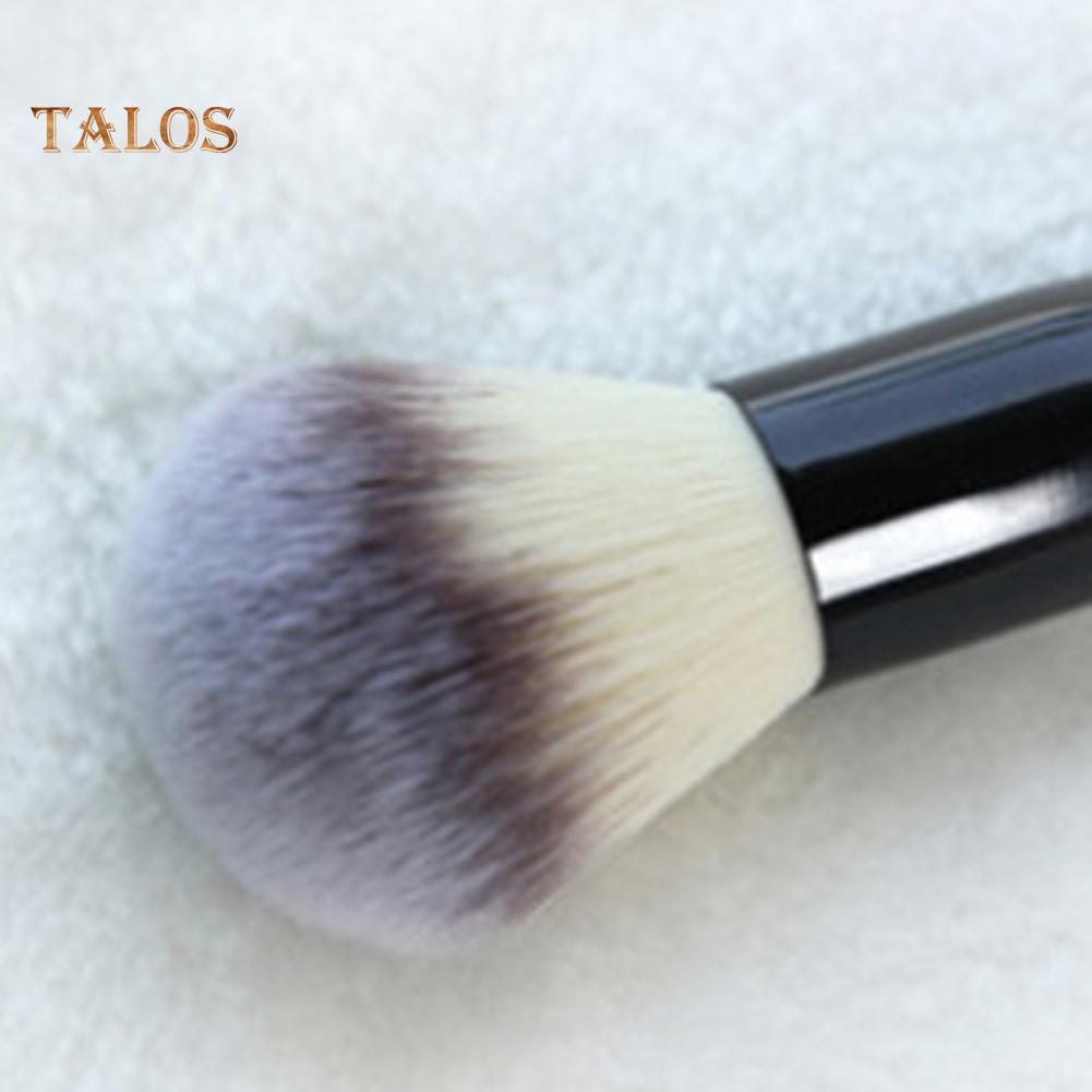 TMS Wooden Soft Loose Powder Blusher Makeup Brush Face Cosmetic Beauty Tool Makeup Tools Fashion