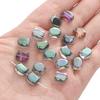10Pcs Special Shiny Colors Crystal Glass Cute Cat Head Shape Charm Beads for Necklace Bracelet Earring DIY Jewelry Making