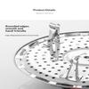 Stainless Steel Steamer Rack Rust Proof Detachable Support Legs For Home Kitchen Steaming Dumplings Vegetables Corn