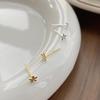 Sterling Silver Mini Flower Stud Earrings for Women - Sweet, Versatile, Cartilage-Friendly.
