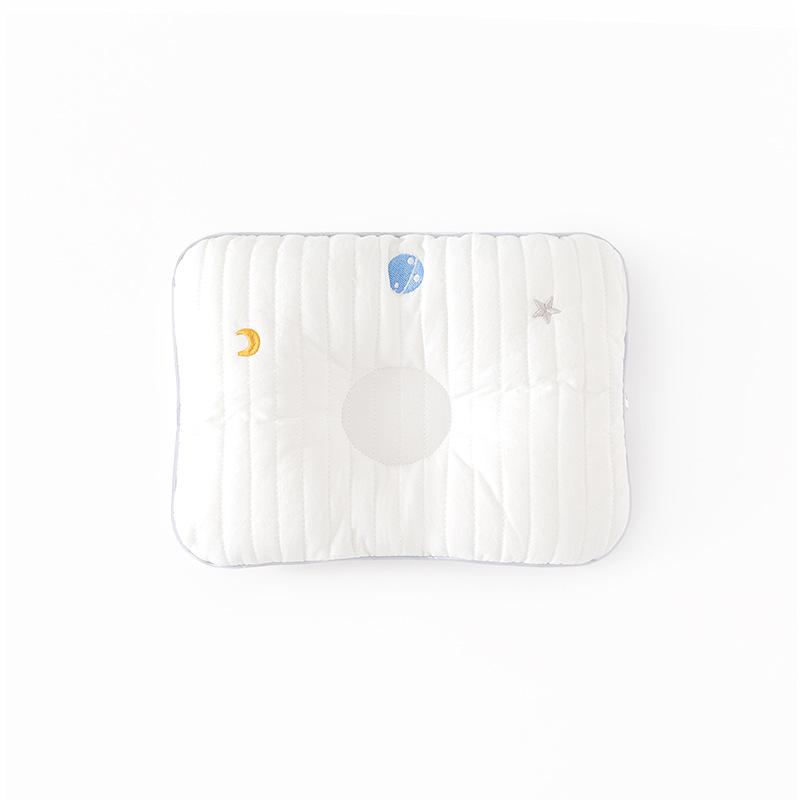 Breathable Newborn Shaping Pillow for 0-6 Months - Corrects Flat Head, Sweat-Absorbent, All-Season Use