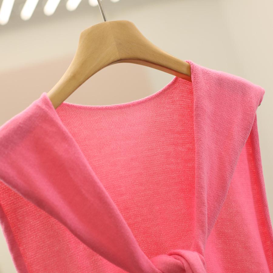 [About Cloth] Merino Wool Knit Shawl – Women's Autumn Cape Collection