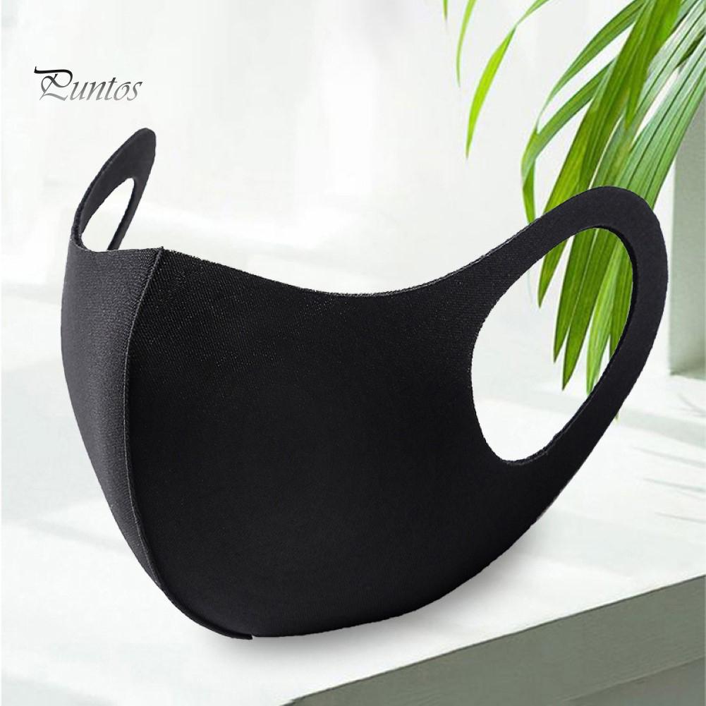 Dustproof 3Pcs Washable Breathable Unisex Protection Face Cover Mouth Masks