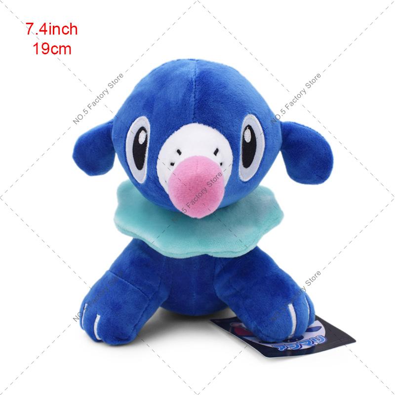 5 Styles Alola Vulpix Mimikyu Litten Rowlet Popplio Plush Doll Stuffed Toy For Children Best Gift 16-20cm