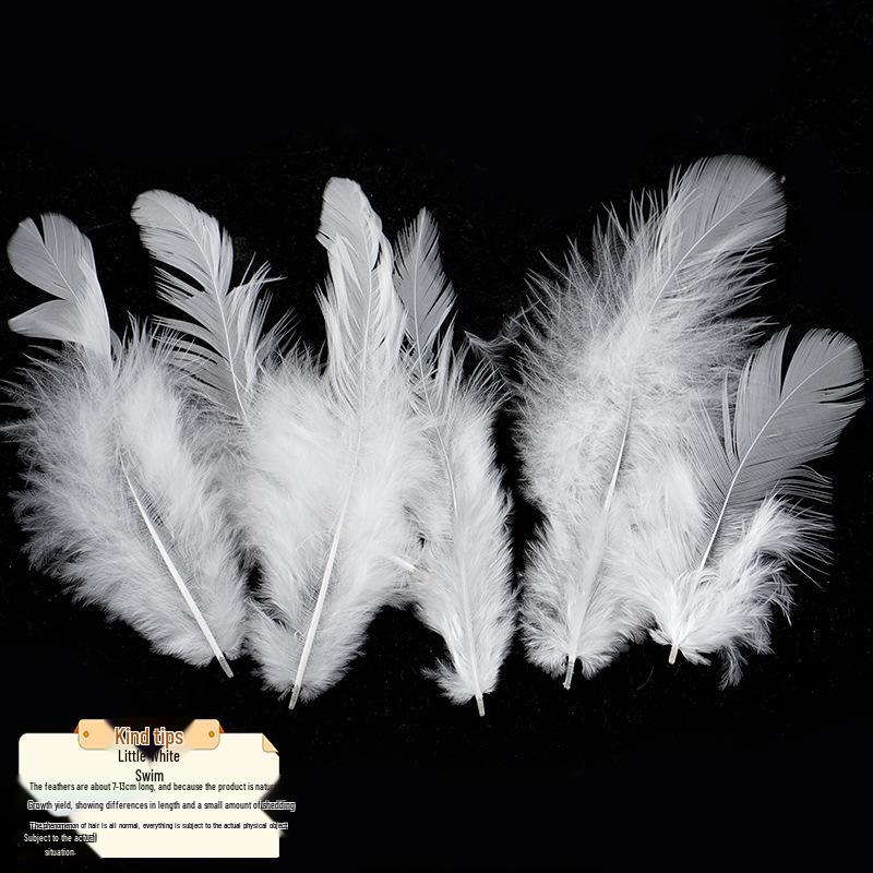 White Feathers for DIY Handmade Clothing & Jewelry Accessories