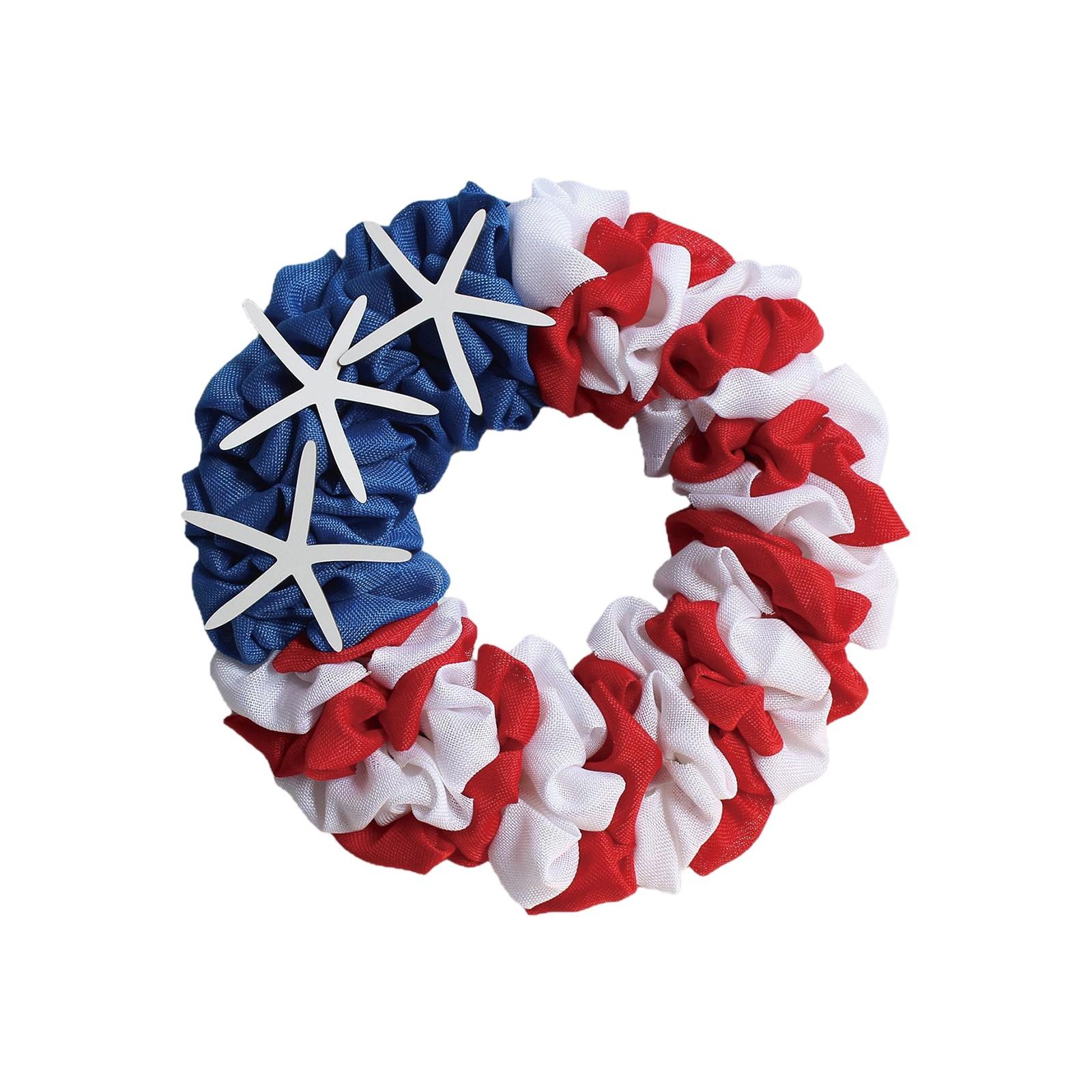 

День Независимости Подвесной Украшение для Двери Сада На Открытом Воздухе Флаг Праздничная Вечеринка Настенный Декор One Size